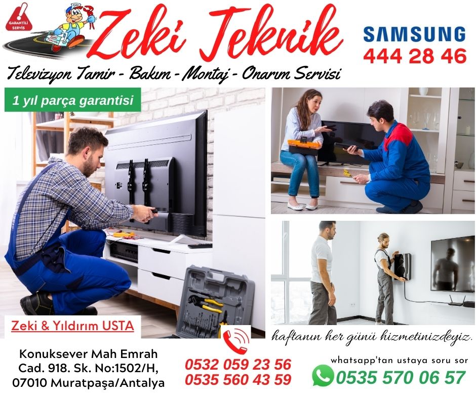 samsung-televizyon-servisi-antalya