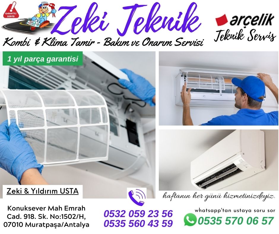antalya-arçelik-klima-servisi