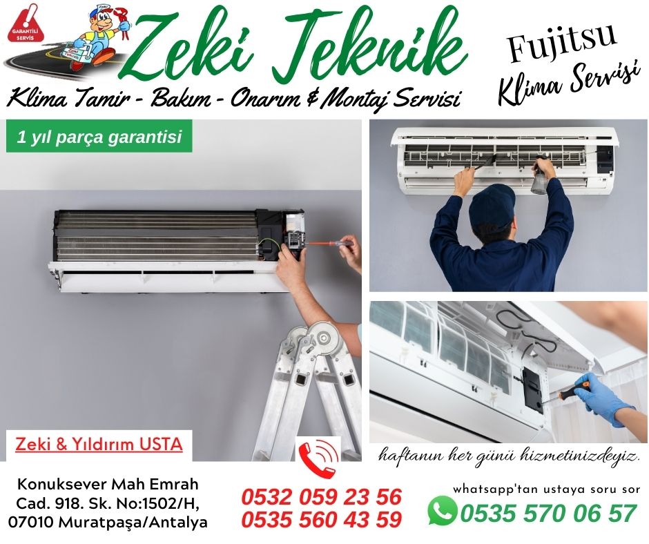 antalya-fujitsu-klima-servisi