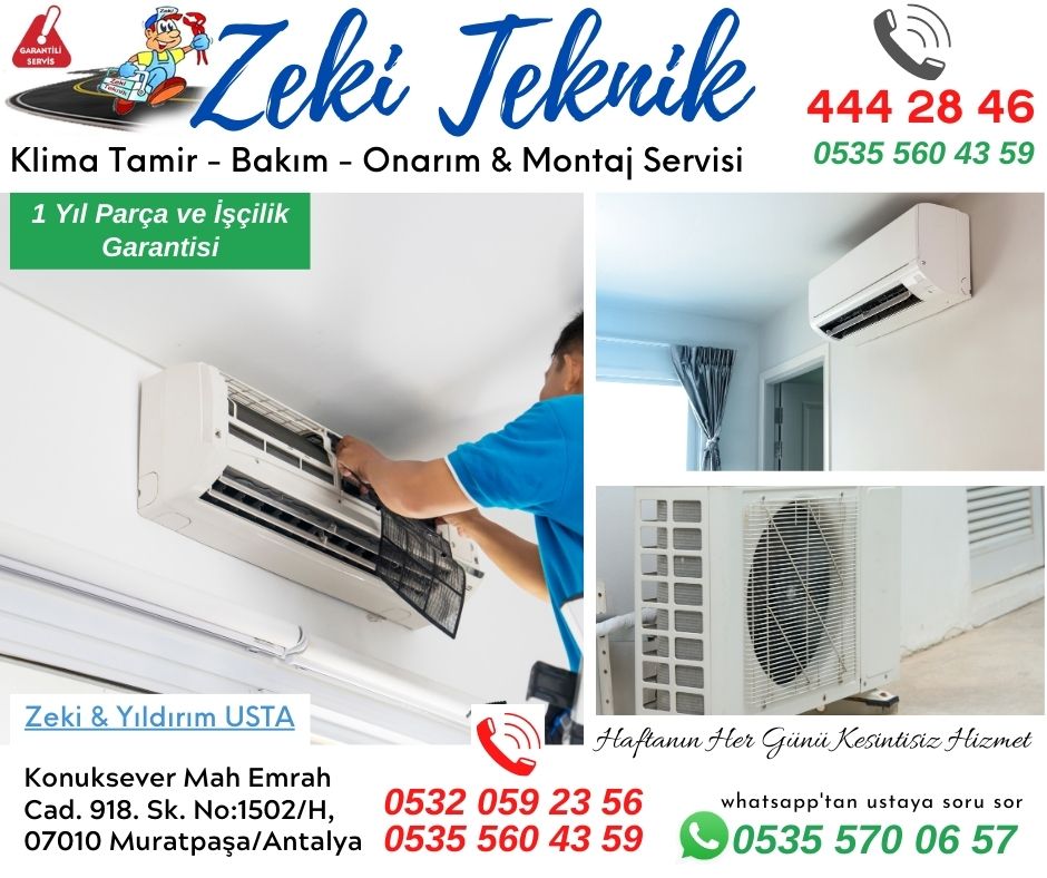 antalya-klima-montajve-bakım-fiyatları