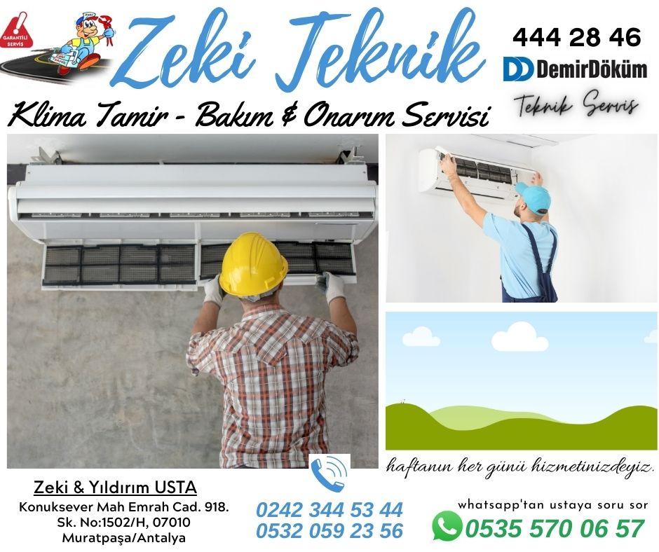 demirdöküm-klima-servisi-antalya